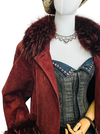 GUESS - Abito corsetto anni 2000 in Denim