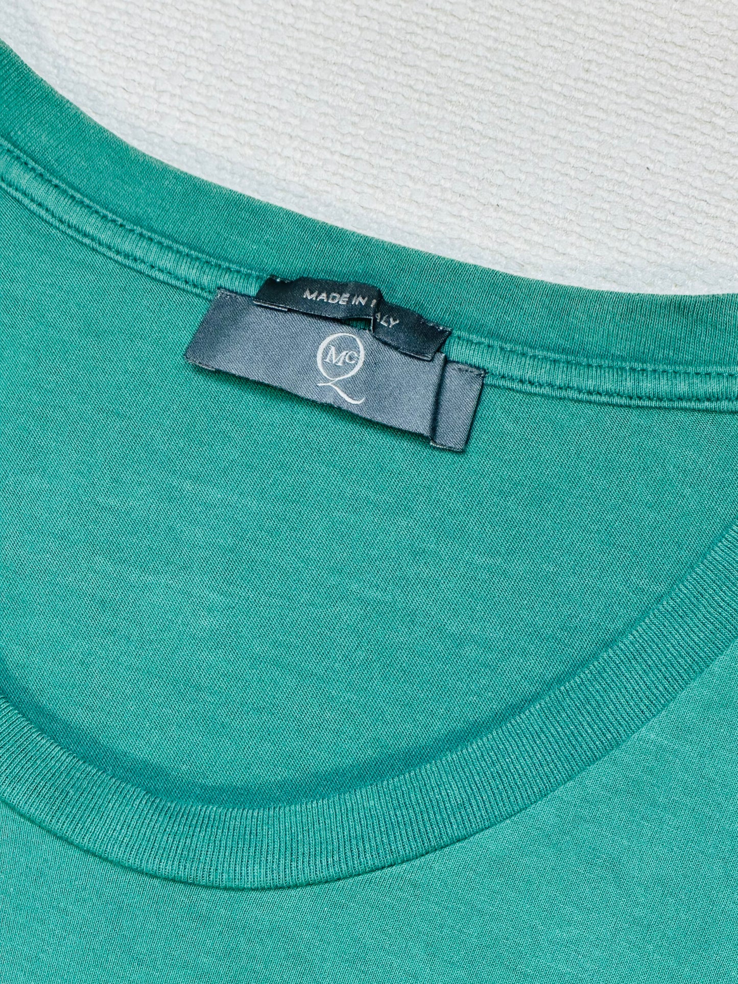 ALEXANDER McQUEEN MCQ - T-Shirt Verde Edizione Clown Grafico