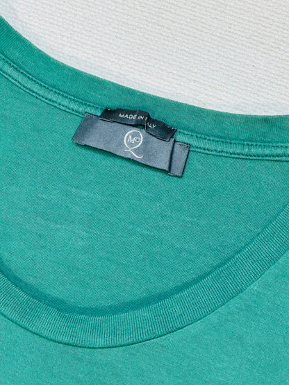 ALEXANDER McQUEEN MCQ - T-Shirt Verde Edizione Clown Grafico