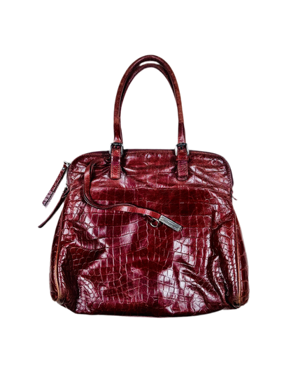 Borsa a spalla vera pelle red cherry 🍒