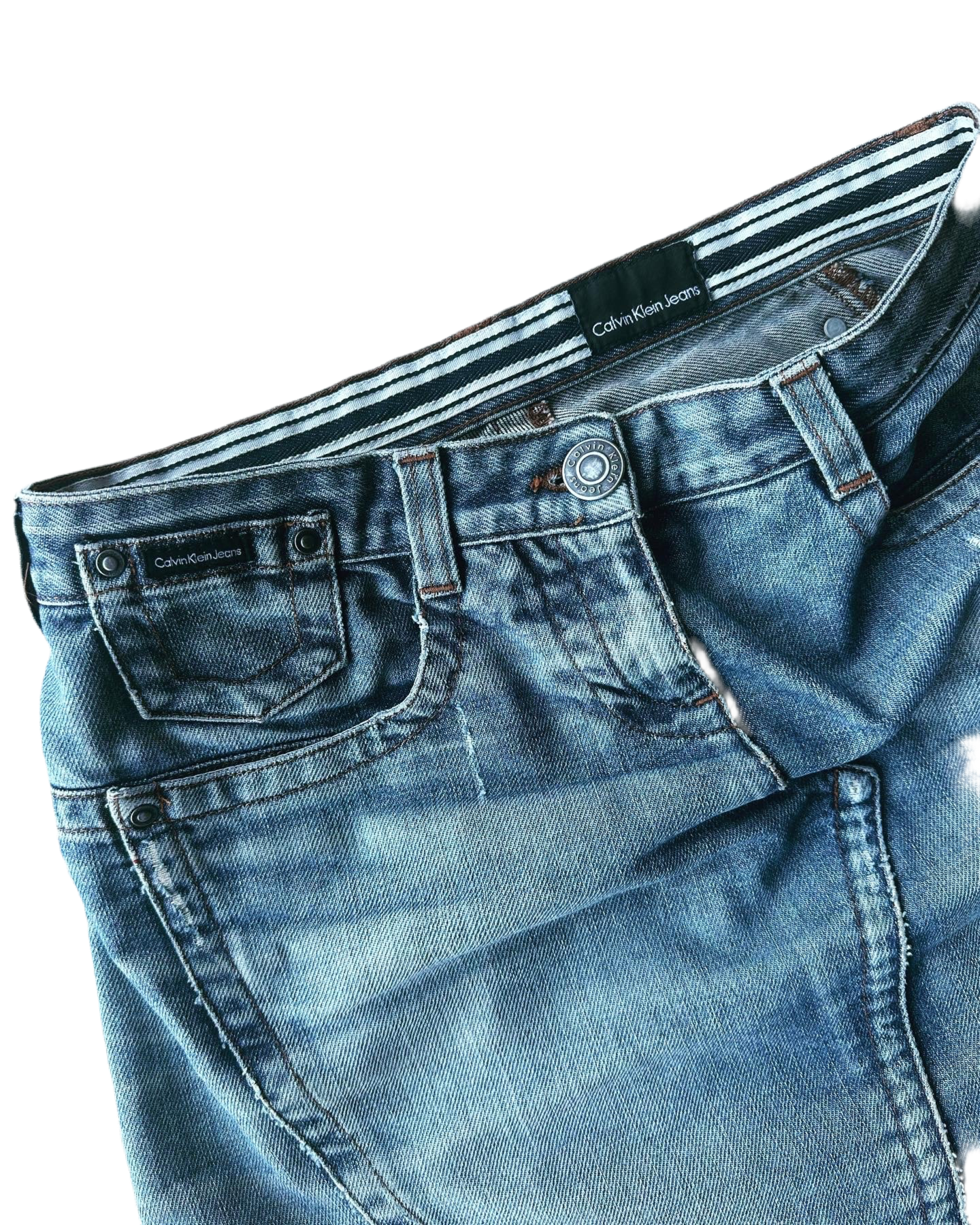 Calvin Klein skirt belt y2k