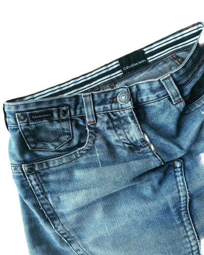 Calvin Klein skirt belt y2k