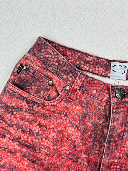 JUST CAVALLI - Pantaloni jeans animalier