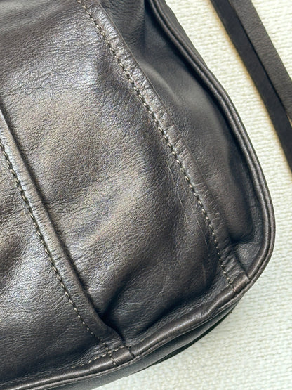Borsa a spalla in pelle