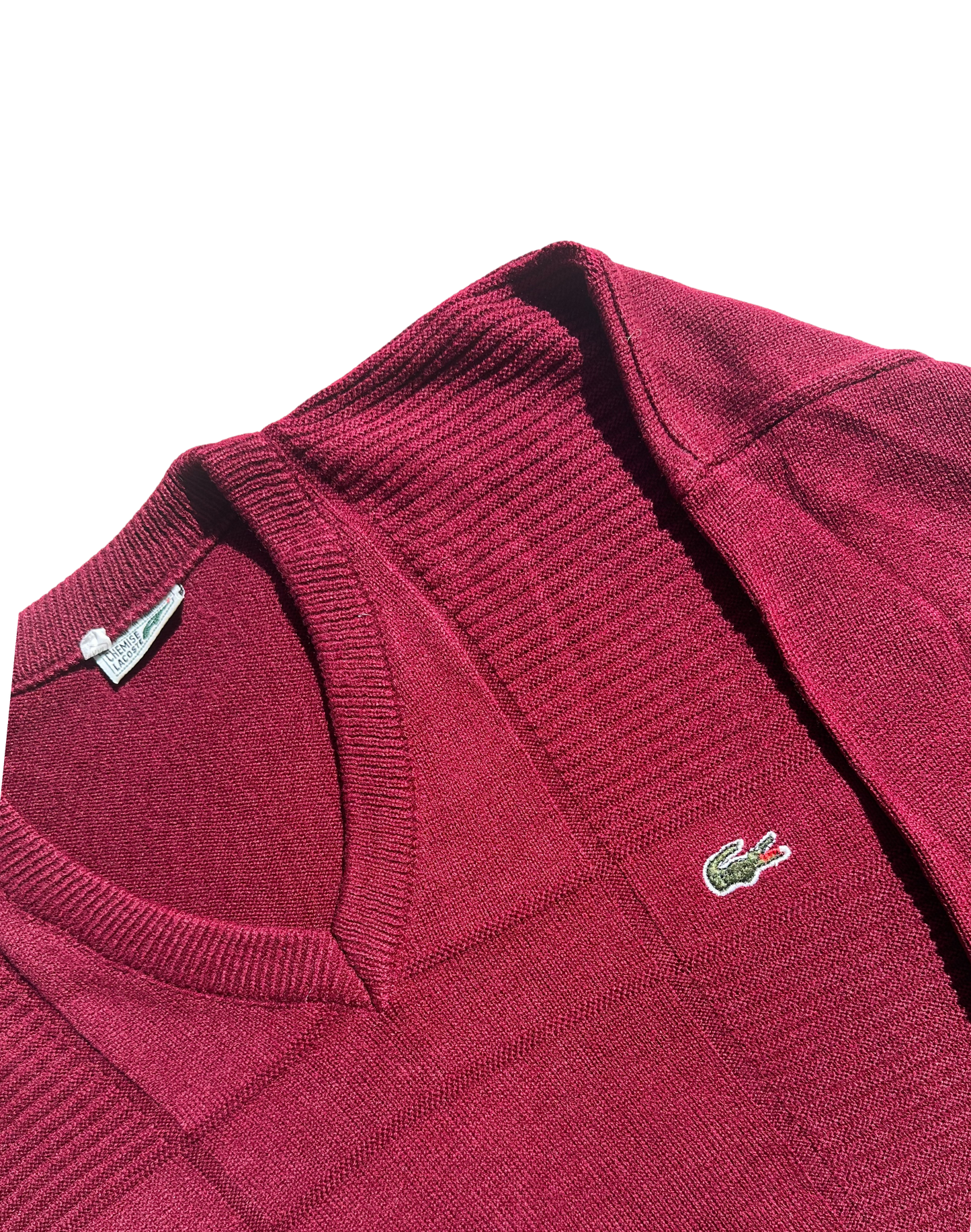 LACOSTE - Pullover burgundi
