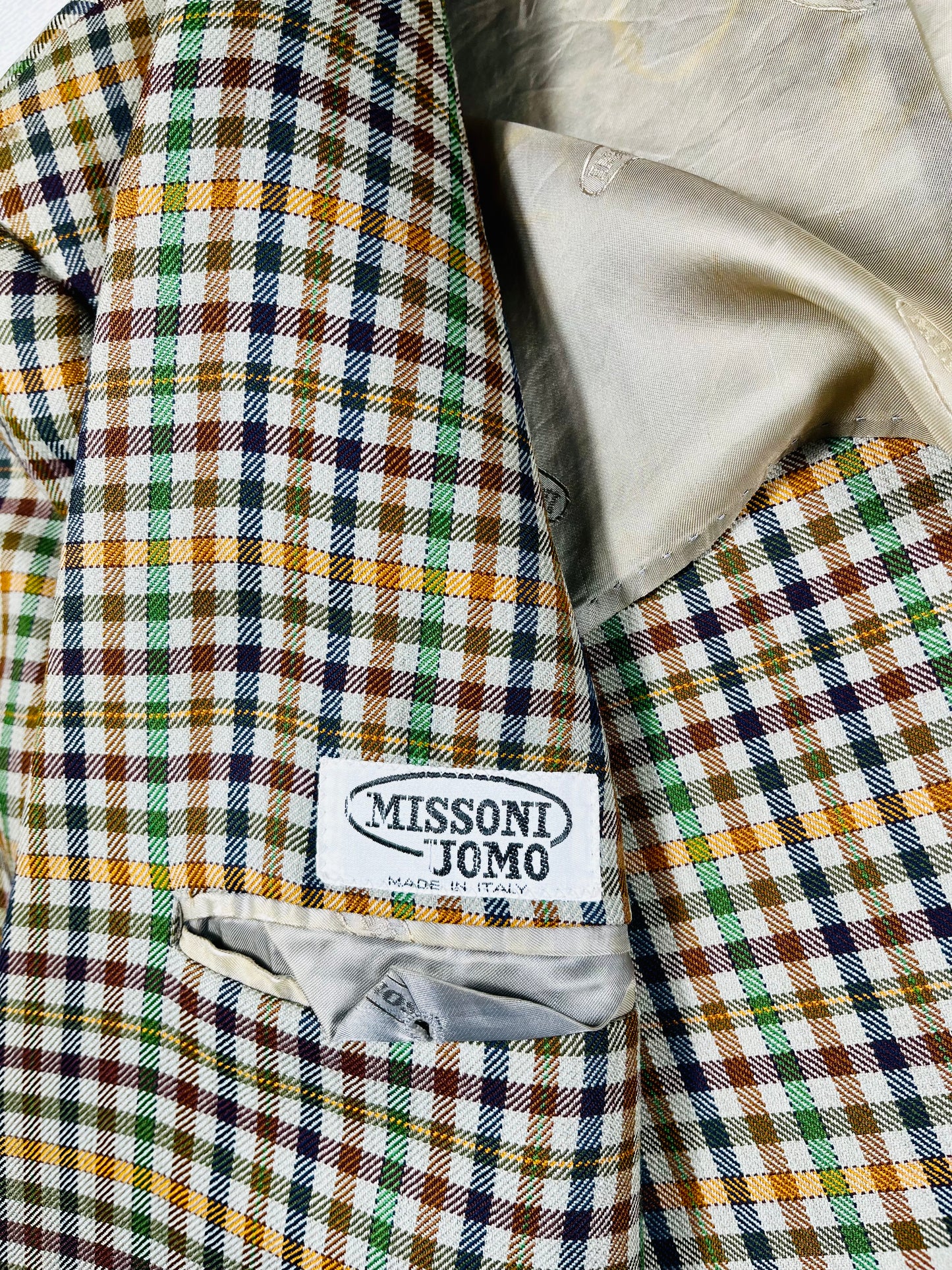 MISSONI - Giacca Blazer vintage a quadri