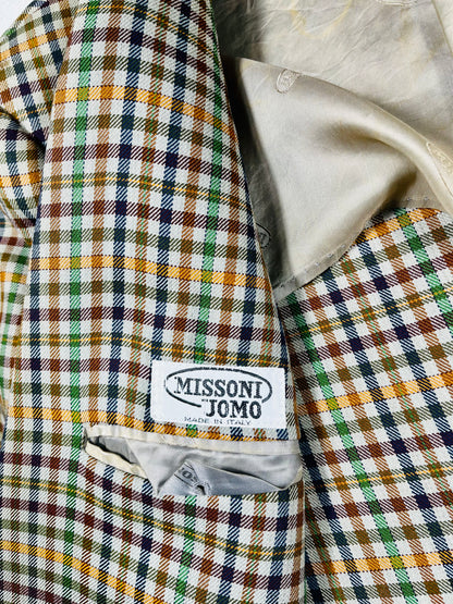 MISSONI - Giacca Blazer vintage a quadri