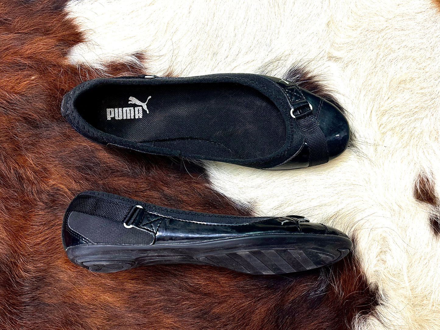 PUMA - Ballerine Nere – Modello Casual Sporty | Taglia 38½