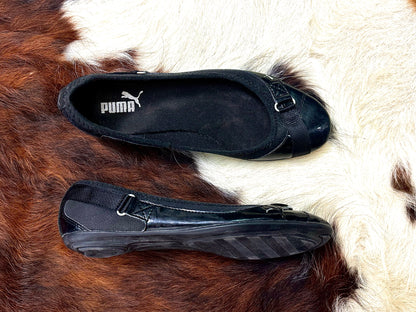 PUMA - Ballerine Nere – Modello Casual Sporty | Taglia 38½