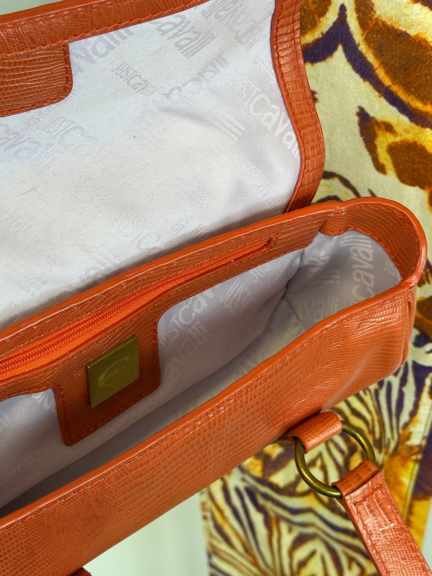 JUST CAVALLI  - Pochette a spalla Animalier 🐍