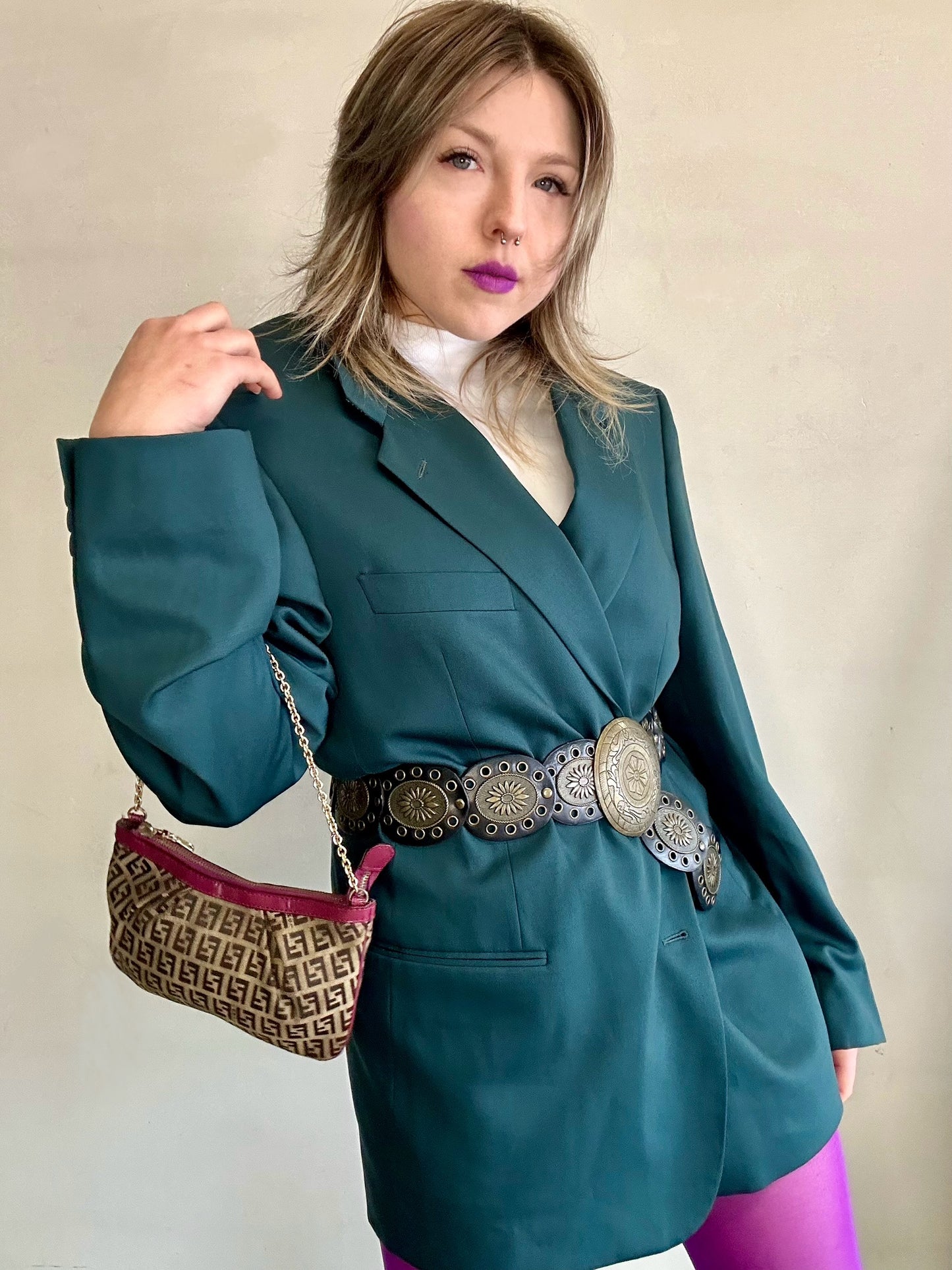 Blazer in pura lana vergine