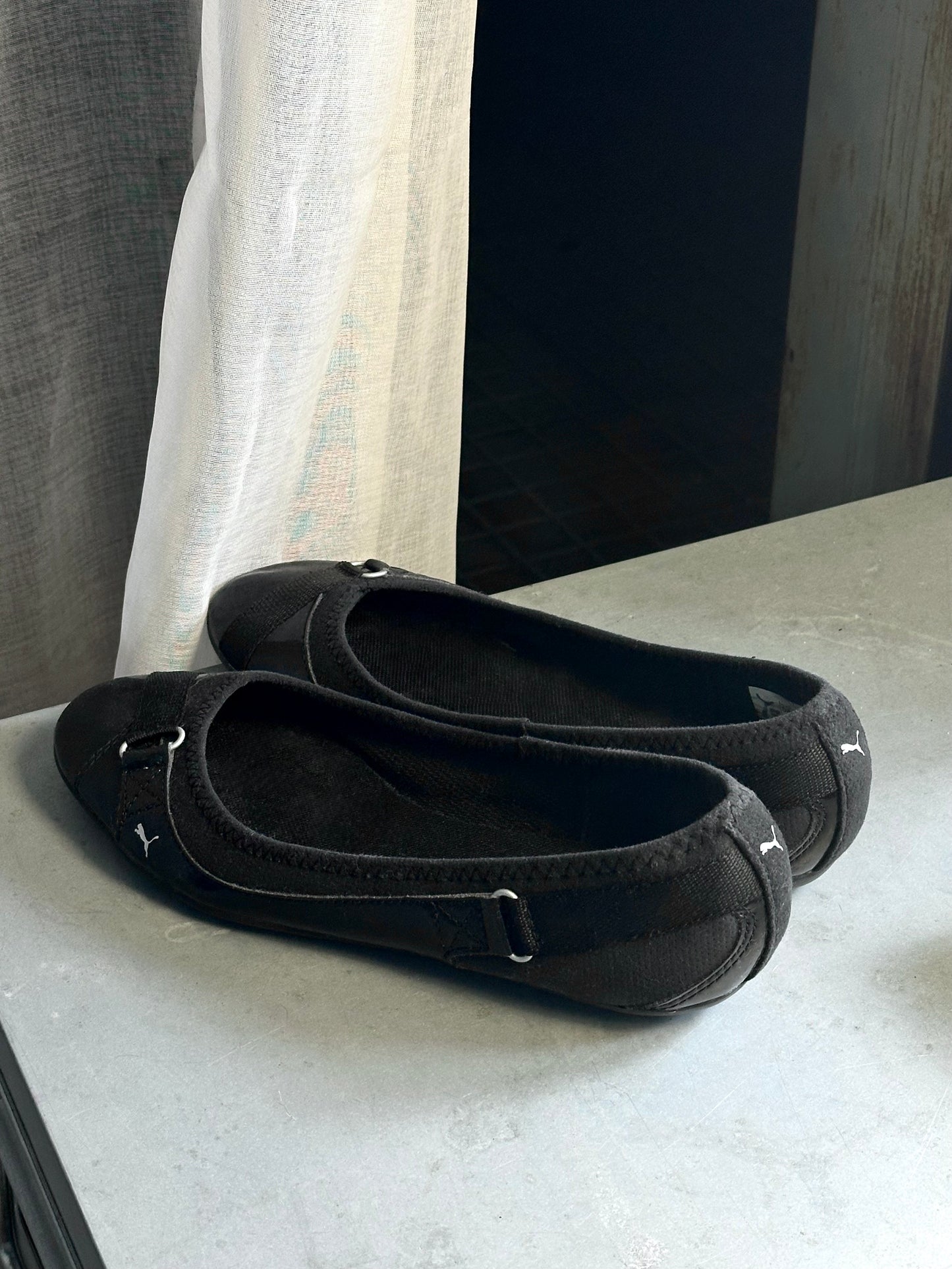 PUMA - Ballerine Nere – Modello Casual Sporty | Taglia 38½