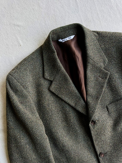 Blazer in pura lana vergine cachi