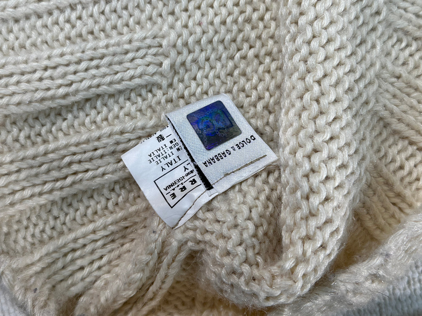 DOLCE&GABBANA - Maglione sagomato collo alto