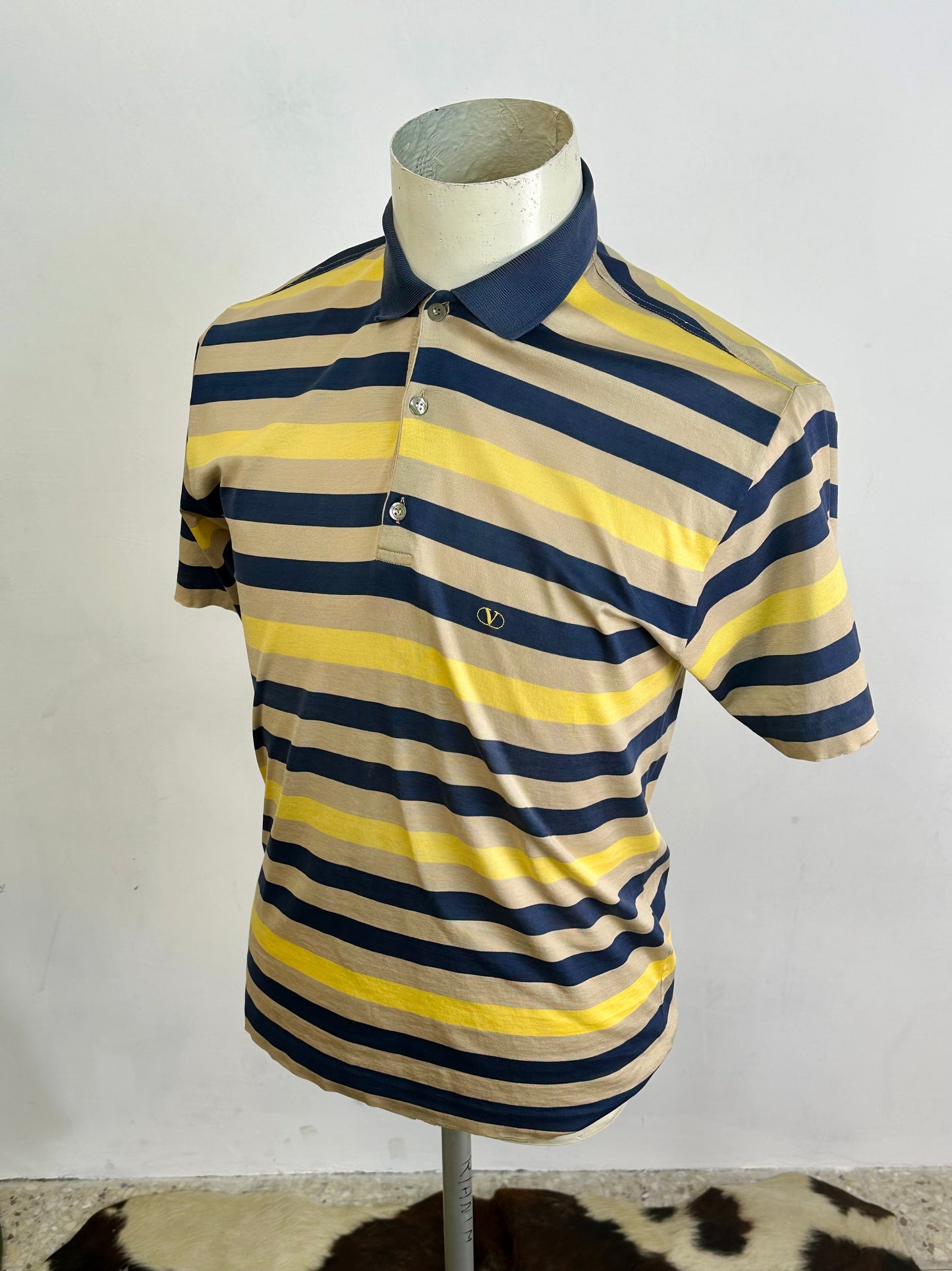 VALENTINO - Polo maniche corte a righe