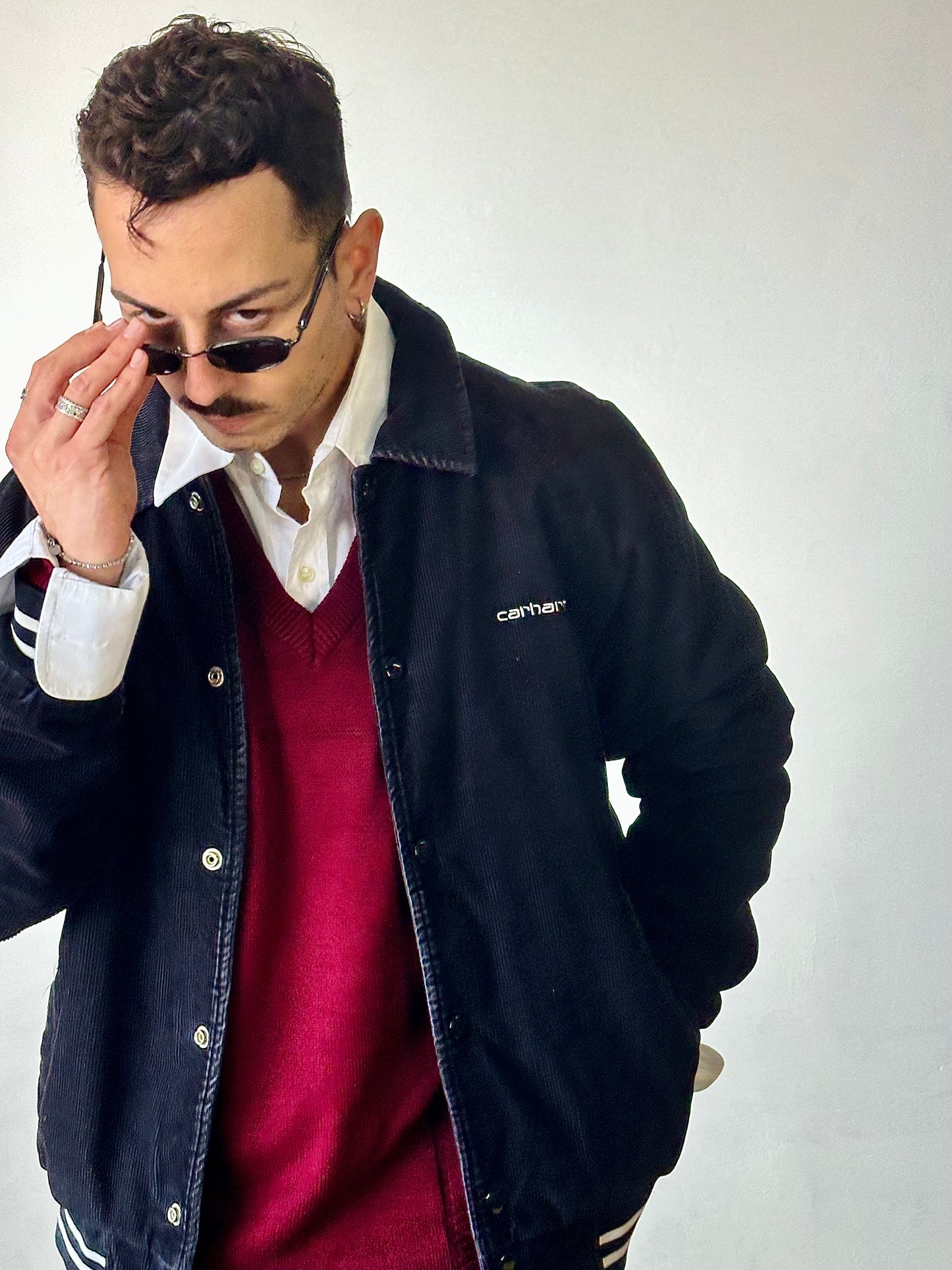 LACOSTE - Pullover burgundi