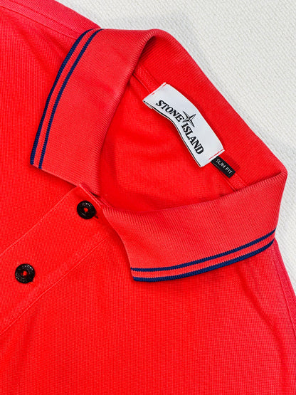 STONE ISLAND - Polo color salmone