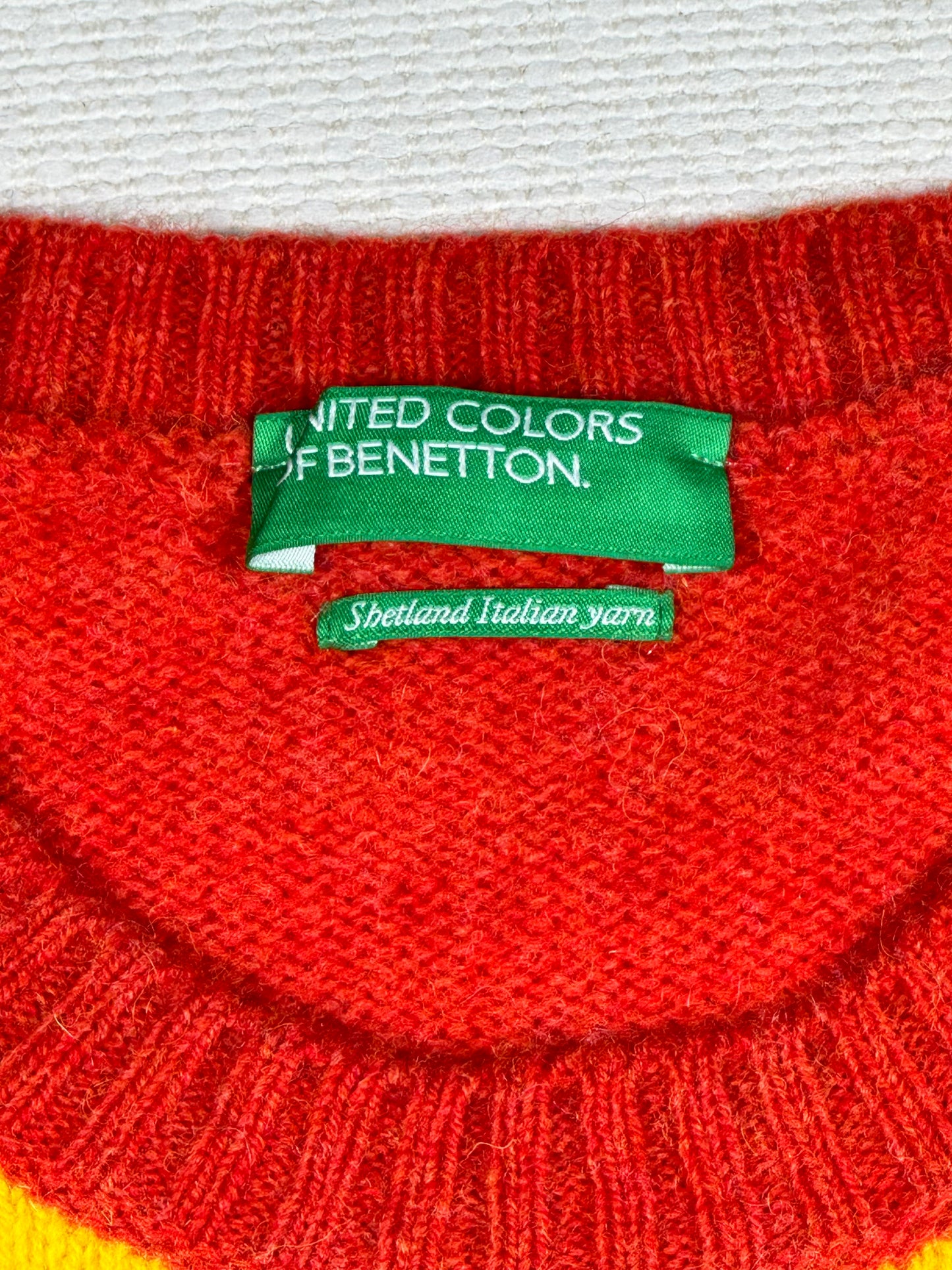 UNITED COLORS OF BENETTON - Maglione arcobaleno