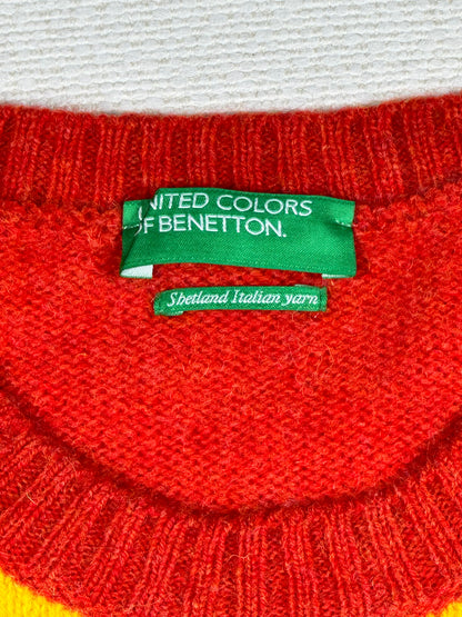 UNITED COLORS OF BENETTON - Maglione arcobaleno