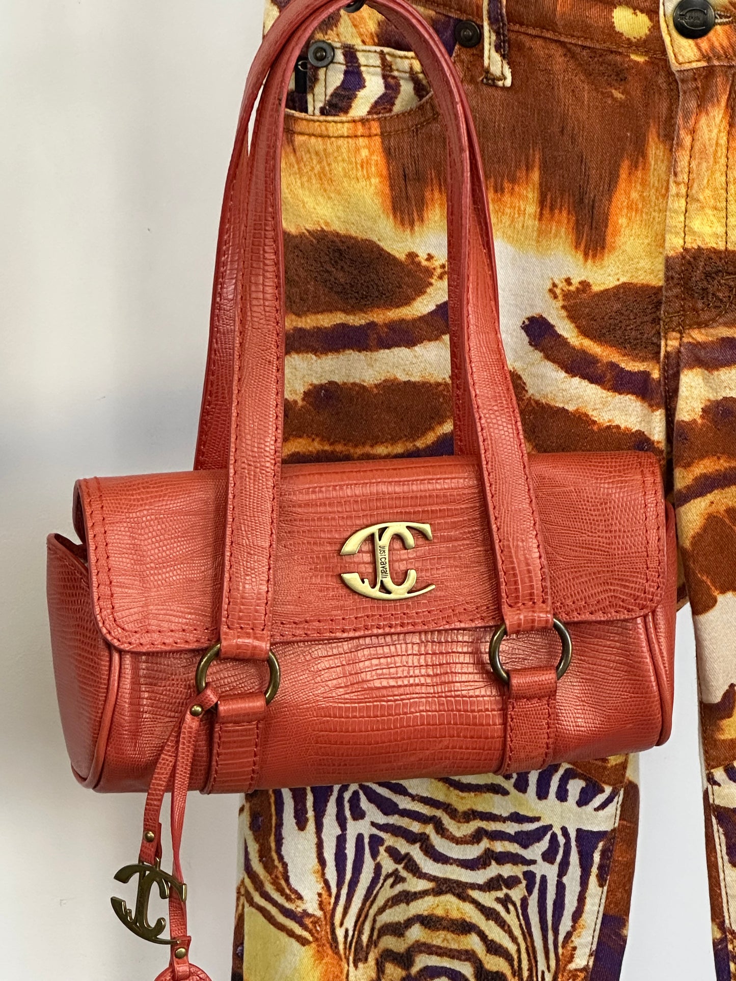 JUST CAVALLI  - Pochette a spalla Animalier 🐍