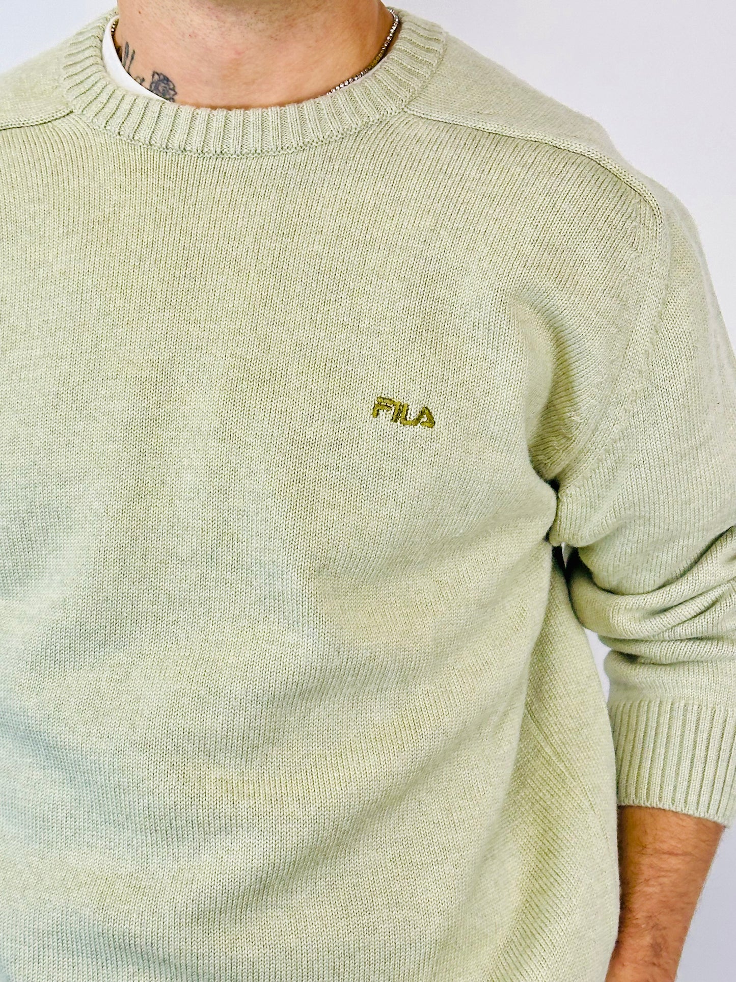 FILA - Maglione verde salvia