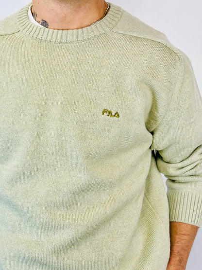 FILA - Maglione verde salvia