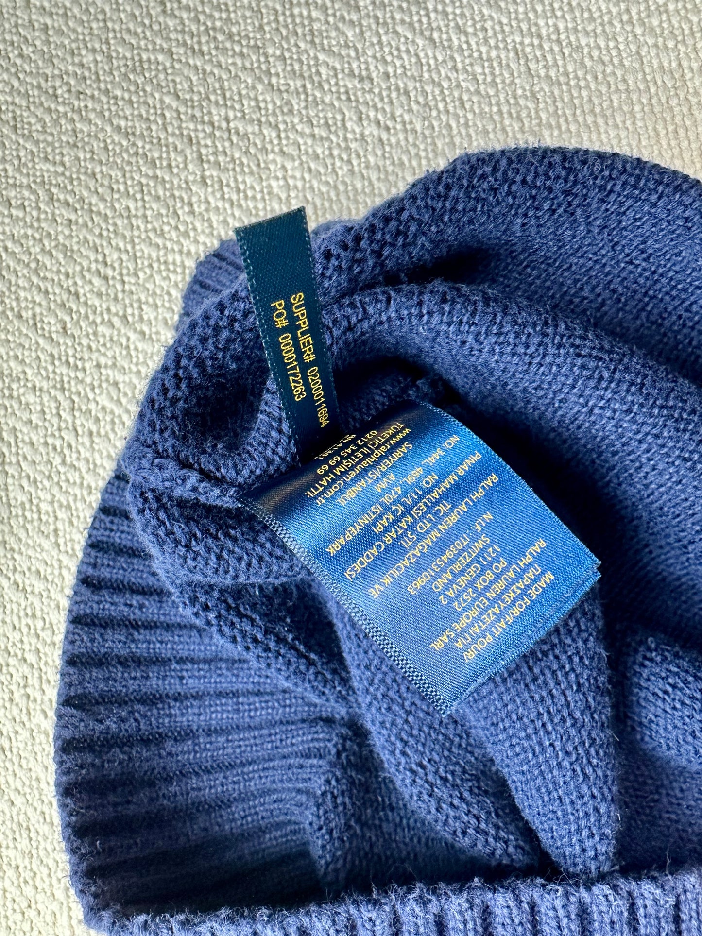 POLO RALPH LAUREN - Maglione Maglia Rasata