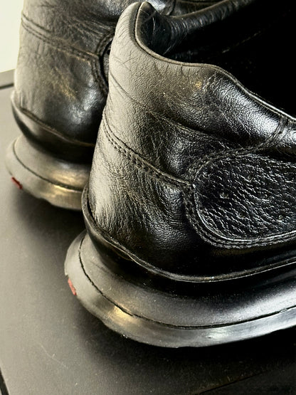 PRADA – Sneakers Sport Linea Rossa – Pelle Nera Vintage | Tg 44