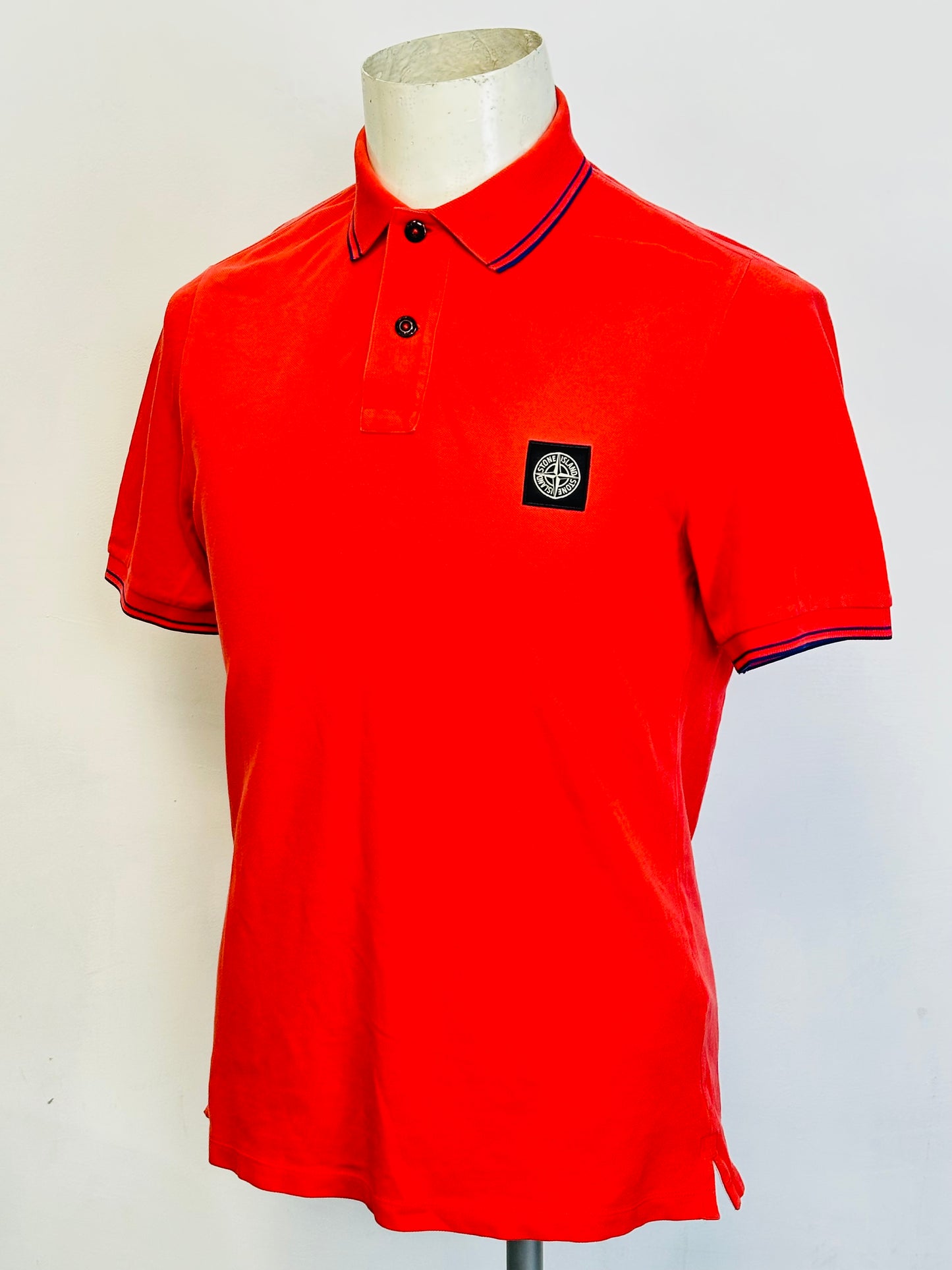 STONE ISLAND - Polo color salmone