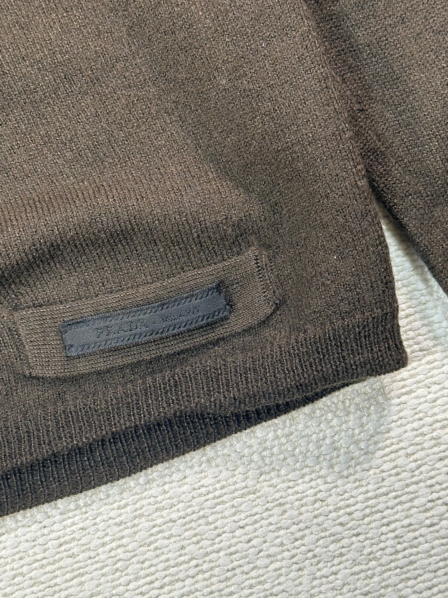 PRADA -  Maglioncino marrone