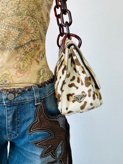 Top Halter Vintage con Stampa Paisley & Anello Gioiello – Anni 2000 Y2K Rodeo Style