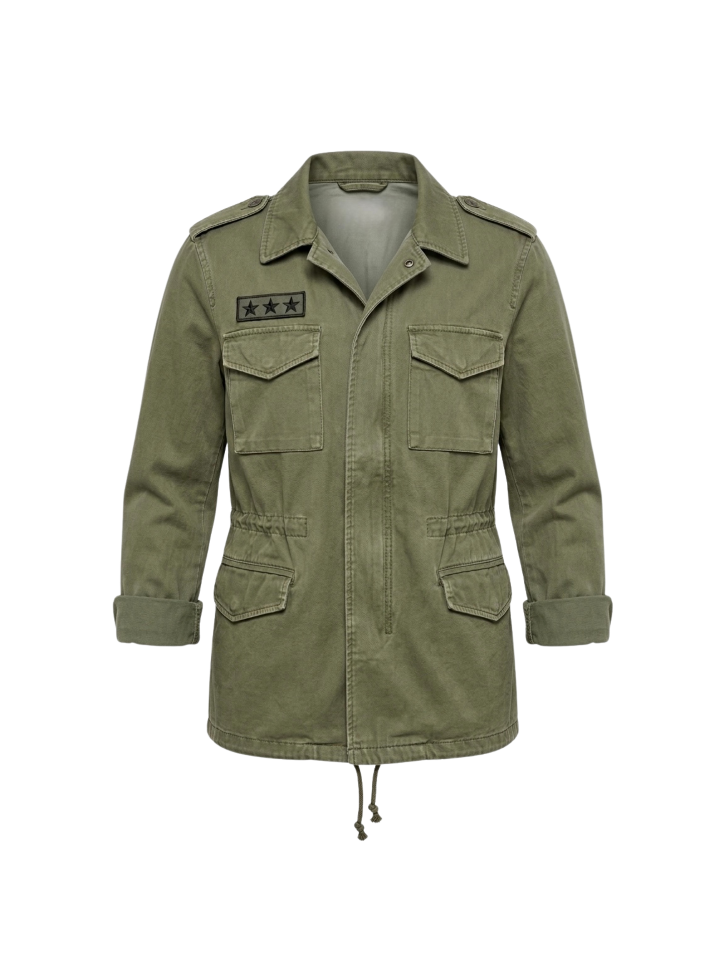 Giacca Utility Military Verde Oliva – Cotton Field Jacket