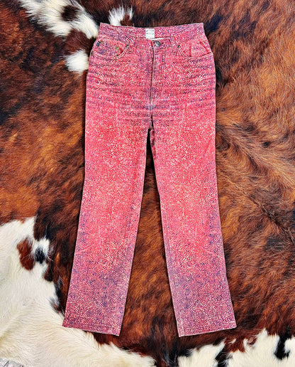 JUST CAVALLI - Pantaloni jeans animalier