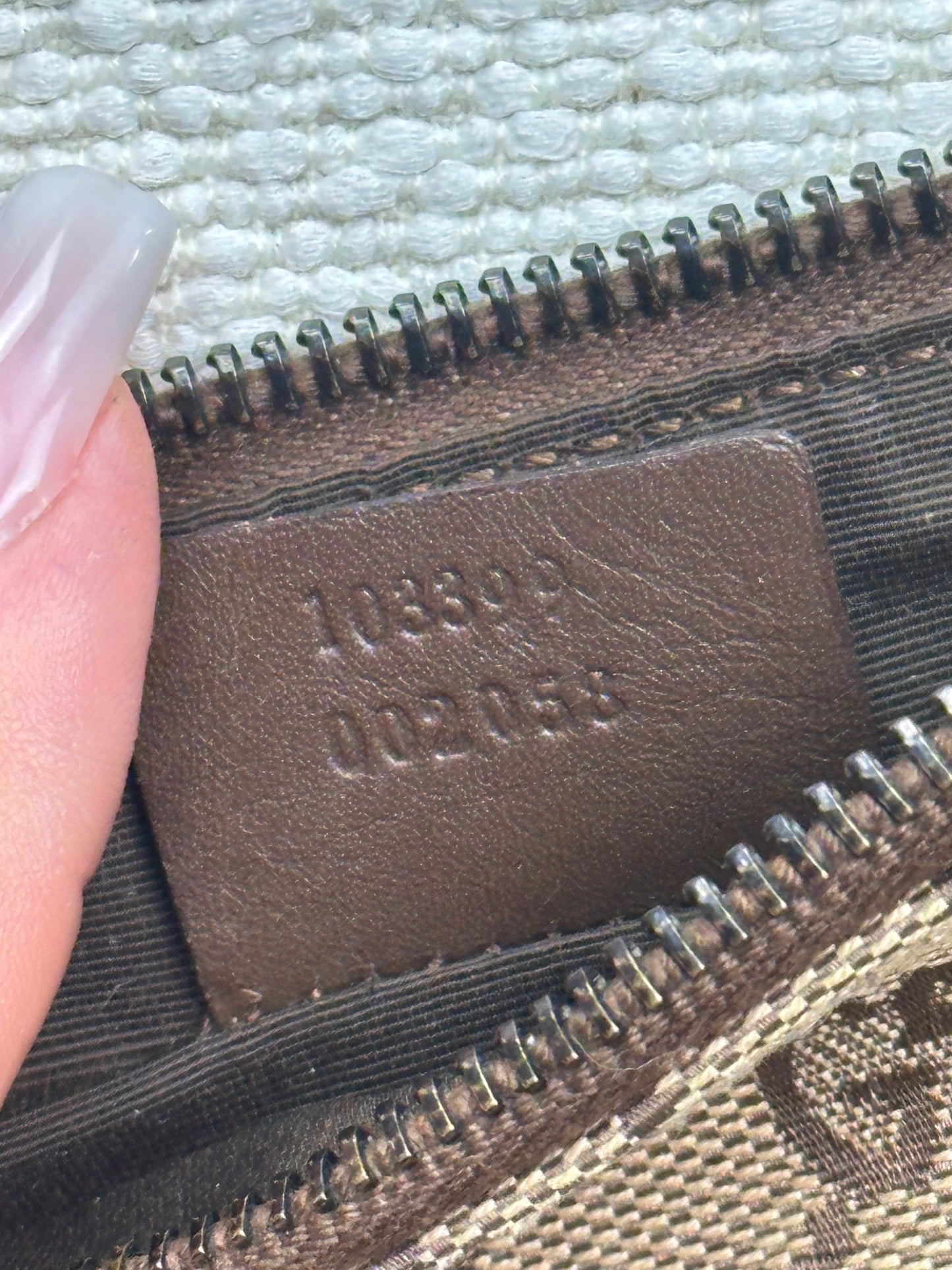 GUCCI - Pochette Abbey in Tela Monogram