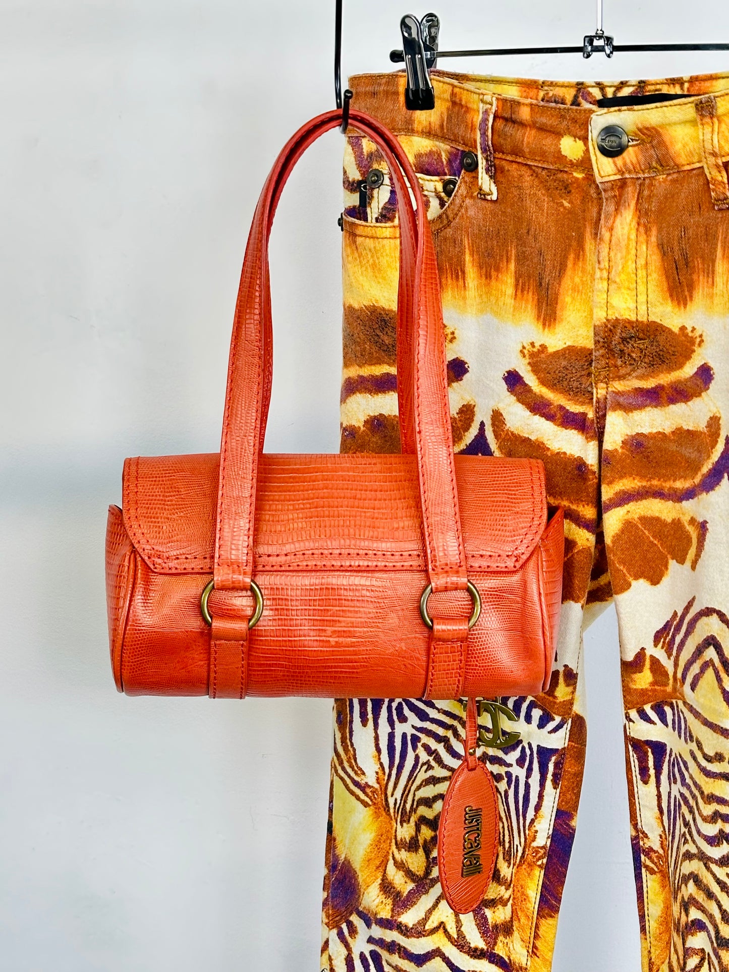 JUST CAVALLI  - Pochette a spalla Animalier 🐍
