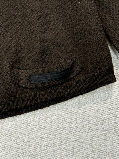PRADA -  Maglioncino marrone