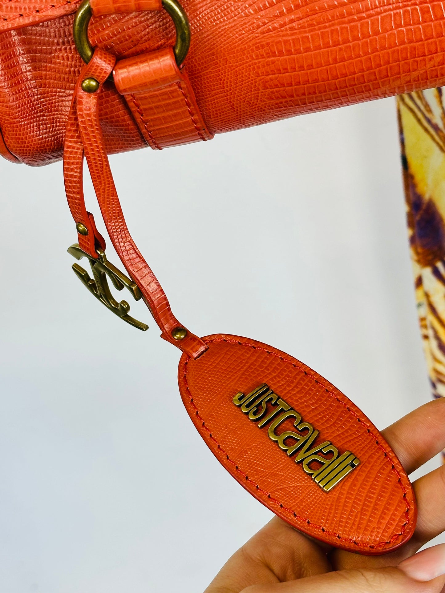 JUST CAVALLI  - Pochette a spalla Animalier 🐍