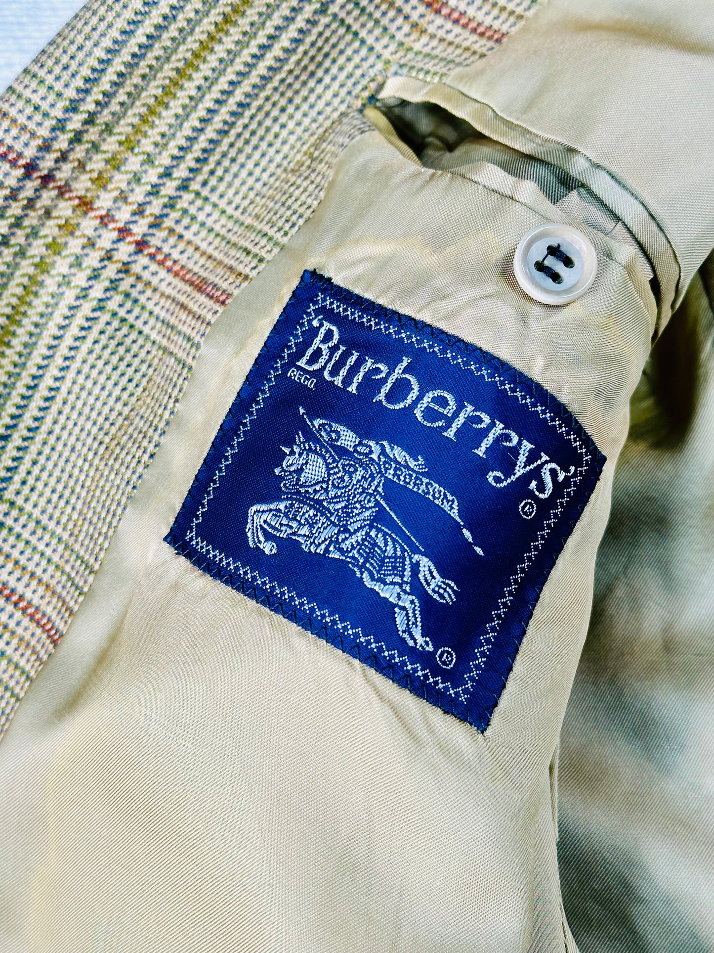 BURBERRY - Giacca Blazer vintage in tartan