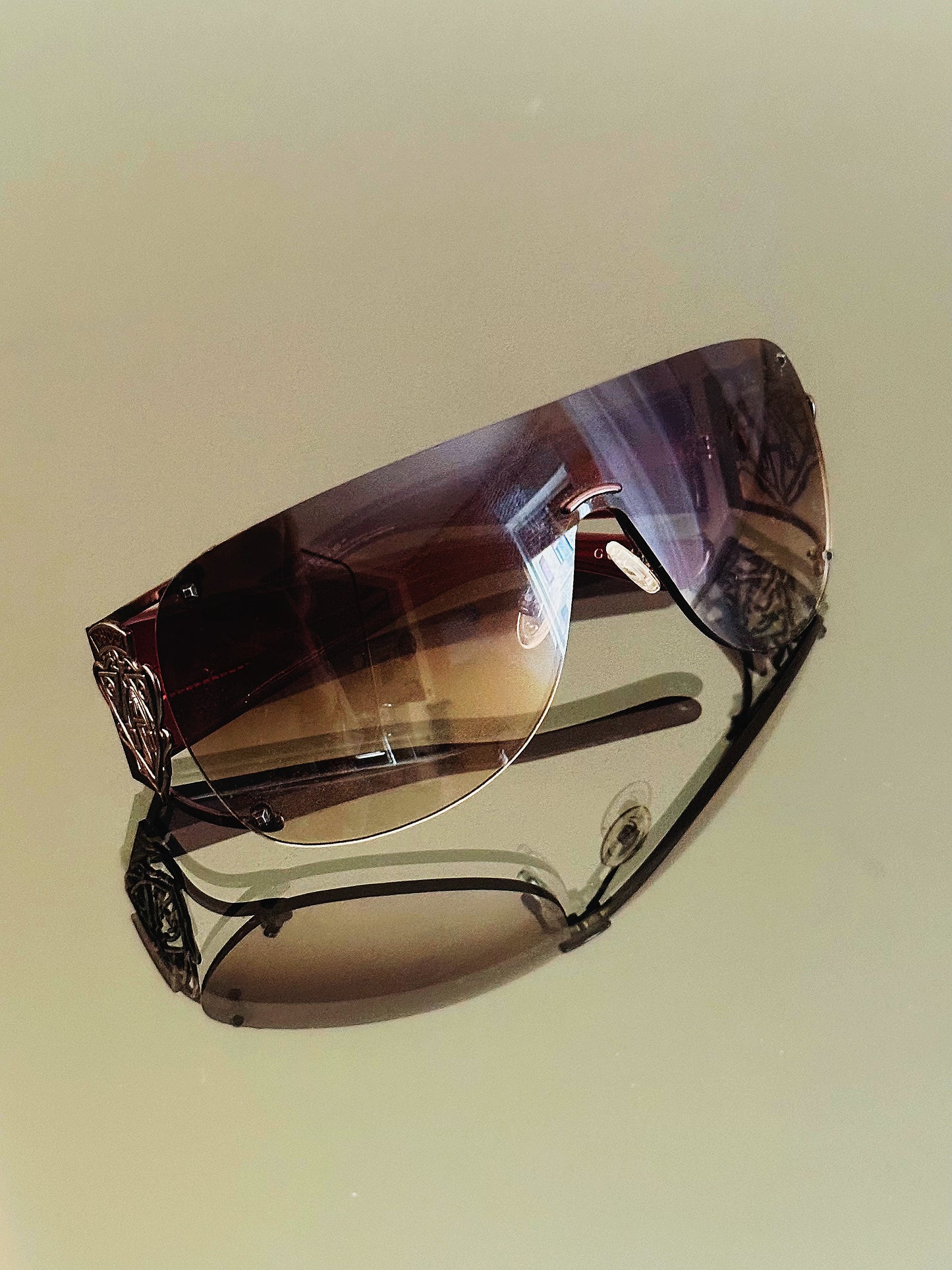 GUCCI - GG 2841/S Shield Sunglasses – Made in Italy