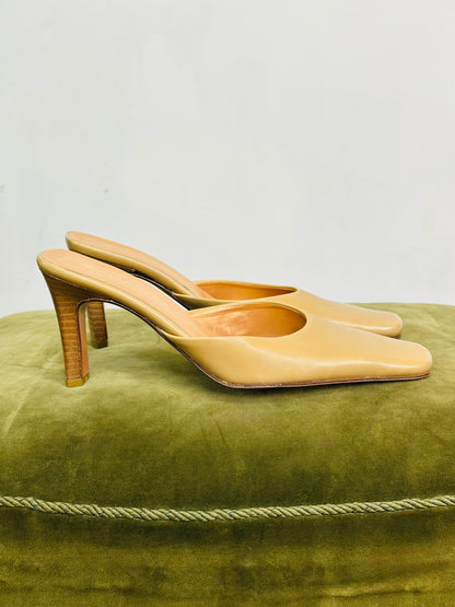 Mules vintage in vera pelle Villastrà – Made in Italy | Taglia 36