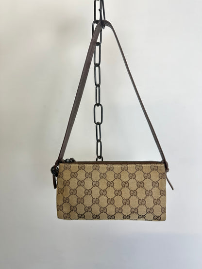 GUCCI - Pochette Abbey in Tela Monogram