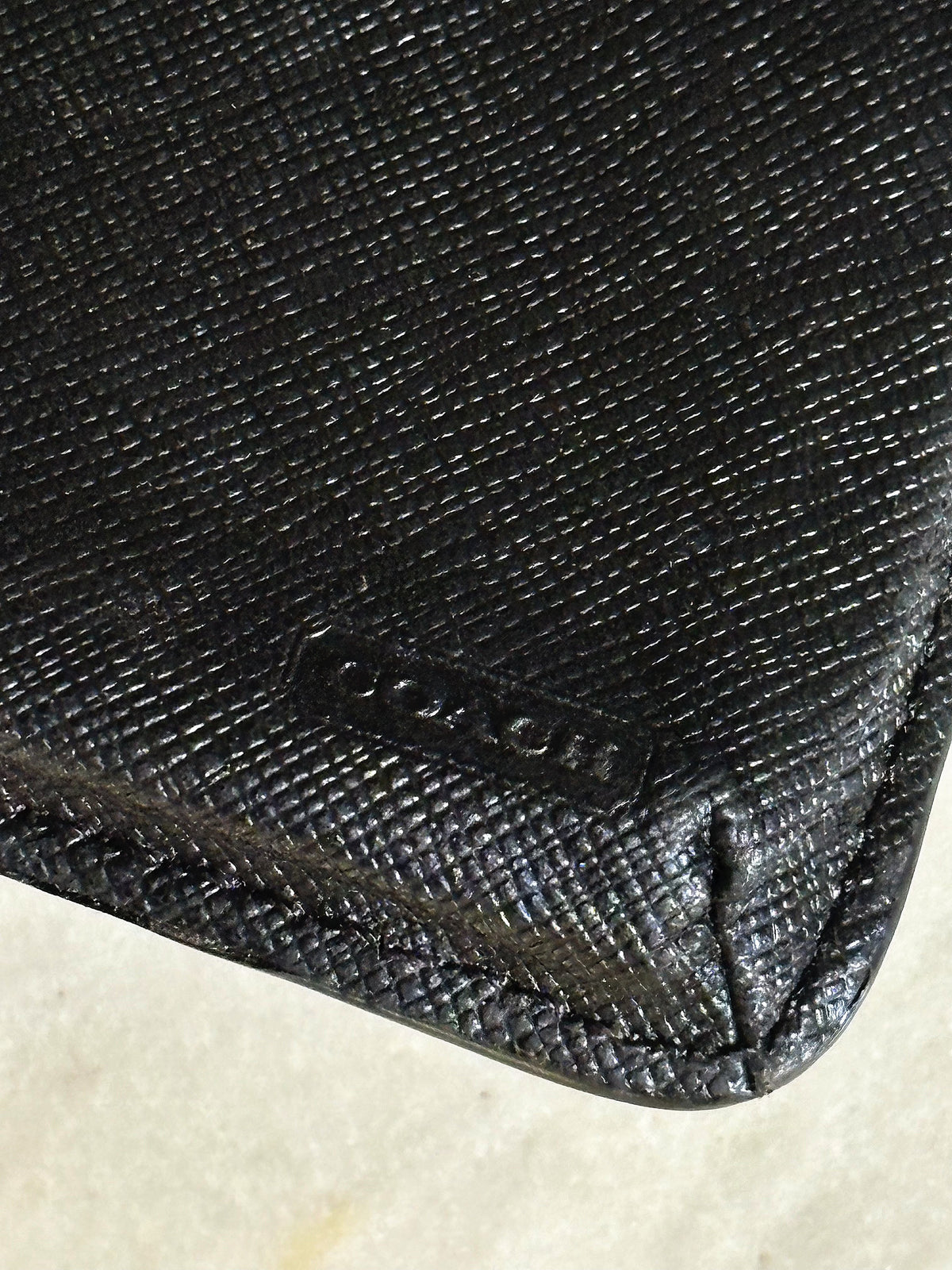 COACH - Signature Wallet Wristlet – Portafoglio Pochette da Polso Nero