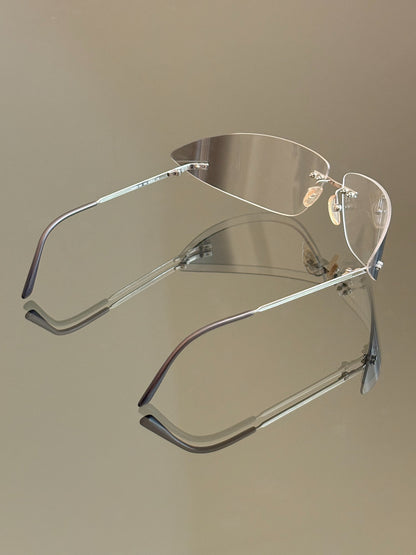 ROBERTO CAVALLI - Occhiali da sole vintage Demetra 63S – Rimless Y2K Made in Italy