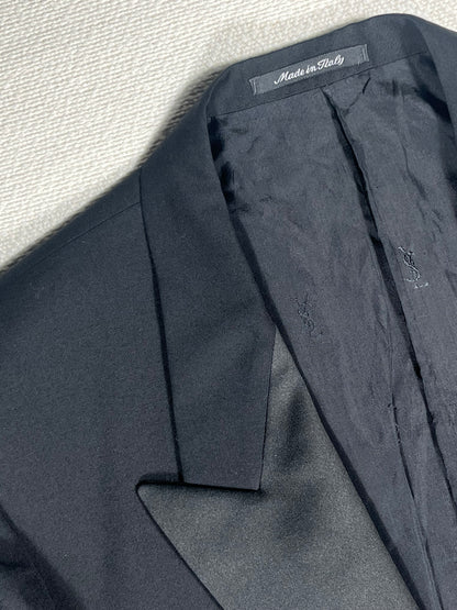 YVES SAINT LAURENT - Giacca smoking nera