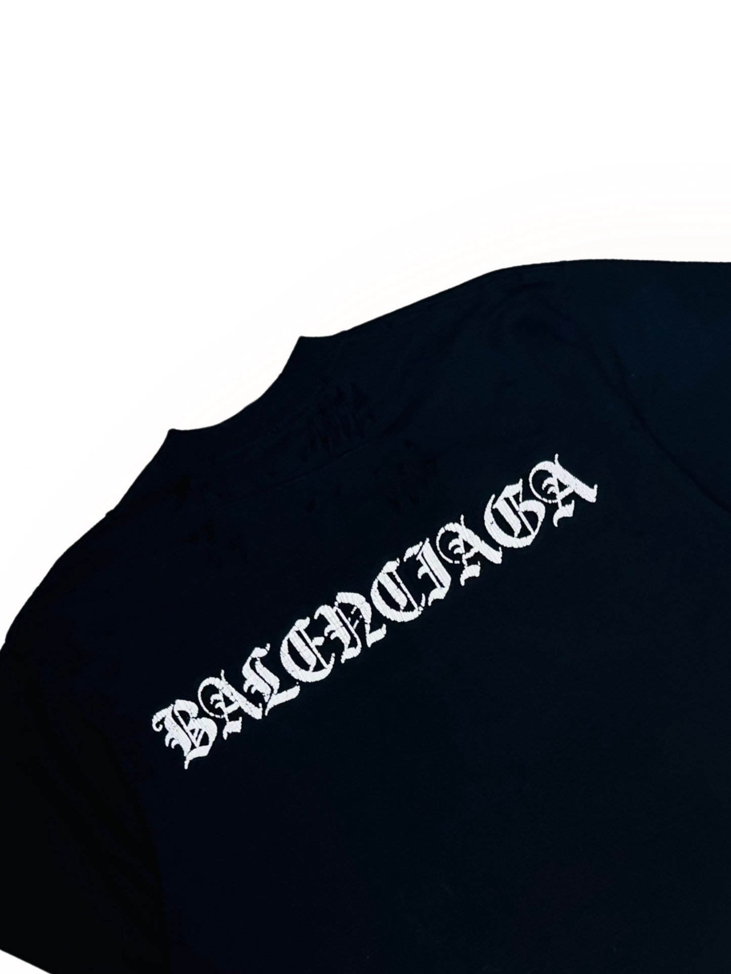 BALENCIAGA - T-Shirt Gothic Logo” Unisex – (fit oversize)