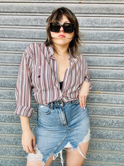 Burberry stripped shirt