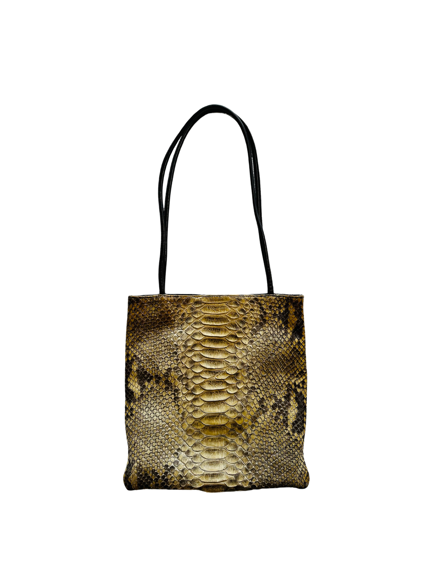 Borsa a spalla in pitone