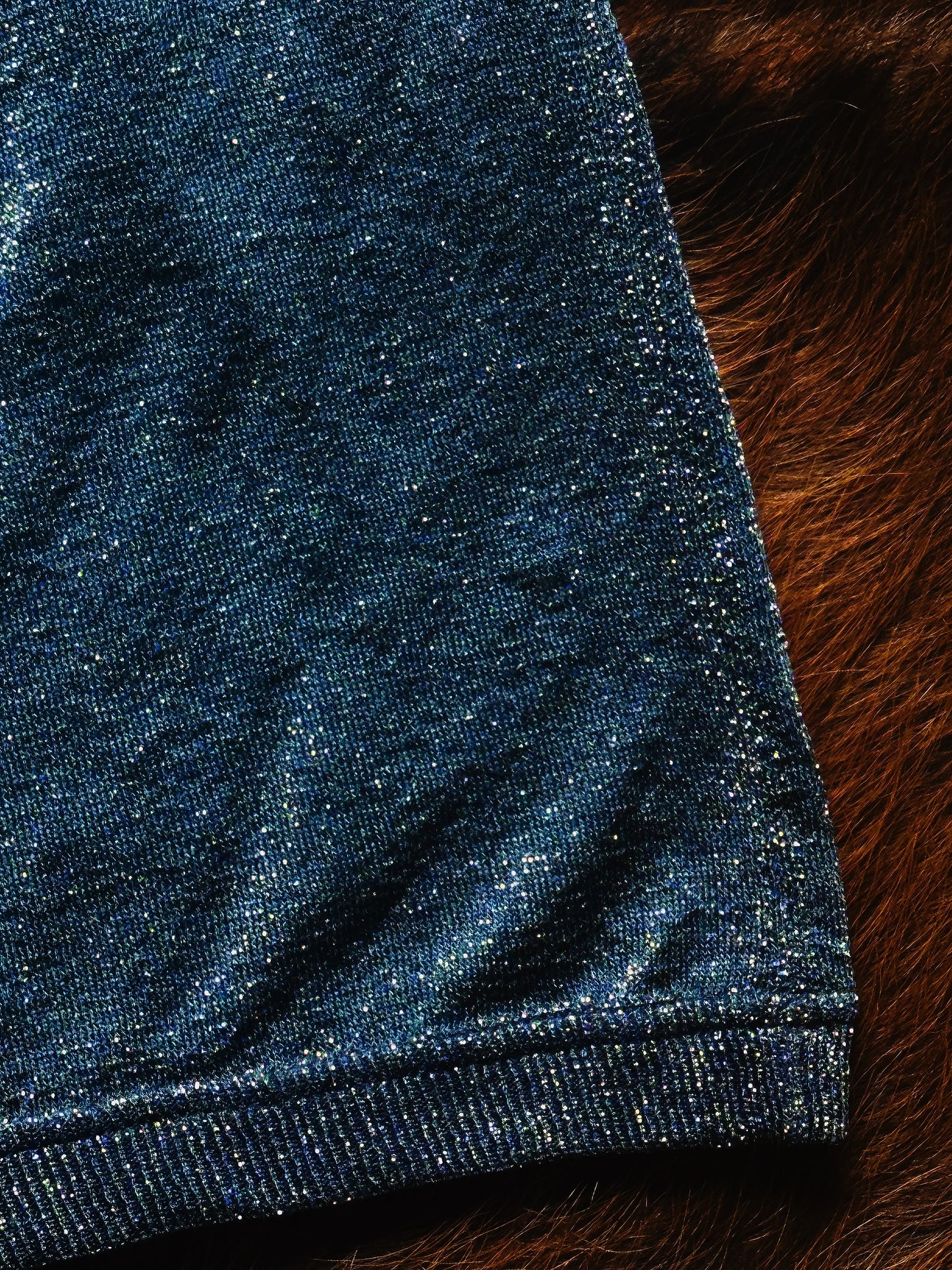 ROBERTO COLLINA - Gonna Lurex Blu Notte