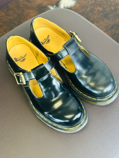 Dr. Martens - Polley Mary Jane Black Smooth Leather | Taglia EU 39