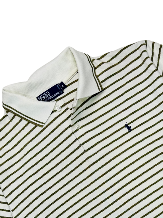 POLO RALPH LAUREN - Polo a Righe Verde 🫒 | maniche corte